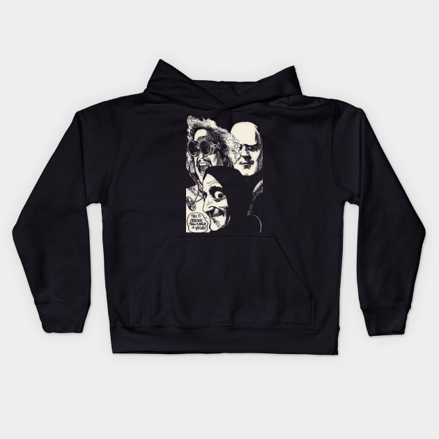 this is crazier than a night in VEGAS !! Kids Hoodie by anubis official